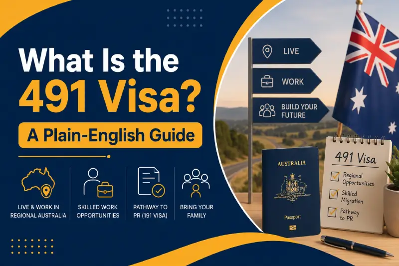 What Is the 491 Visa? A Plain-English Guide — guide by a registered migration agent